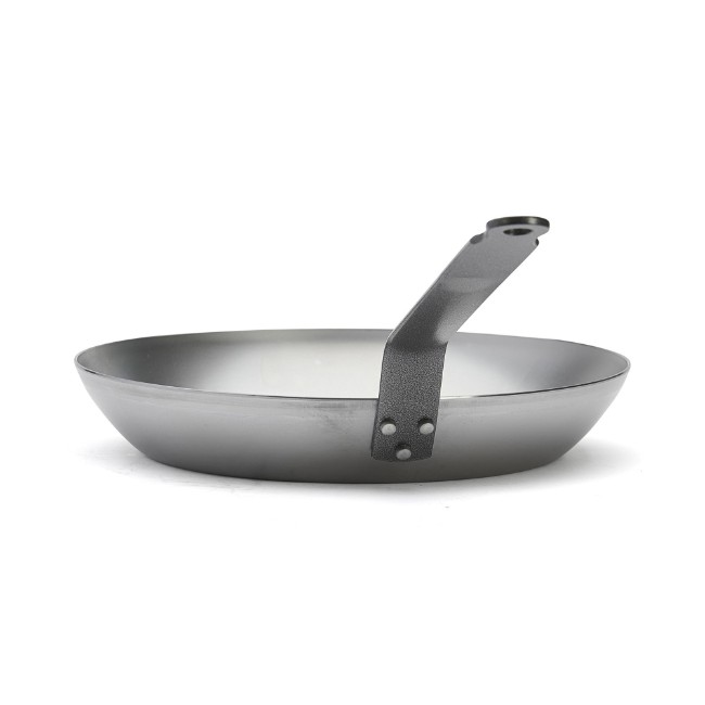 Грил тиган "CARBONE PLUS", 30см, въглеродна стомана - марка "de Buyer".