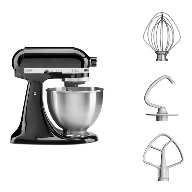 Миксер Classic®, 4.3L, цвят “Onyx Black” - KitchenAid