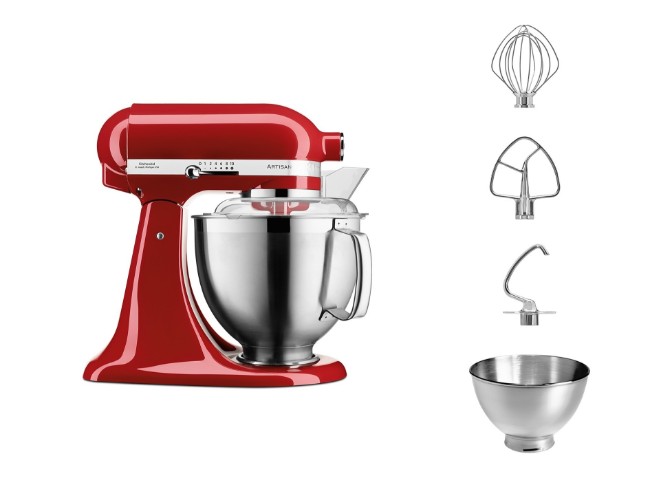 Миксер Artisan 4.8L, Модел 185, Empire Red - KitchenAid