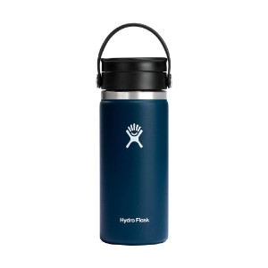 Топлоизолирана бутилка, неръждаема стомана, 470 мл, "Wide Sip", Indigo - Hydro Flask