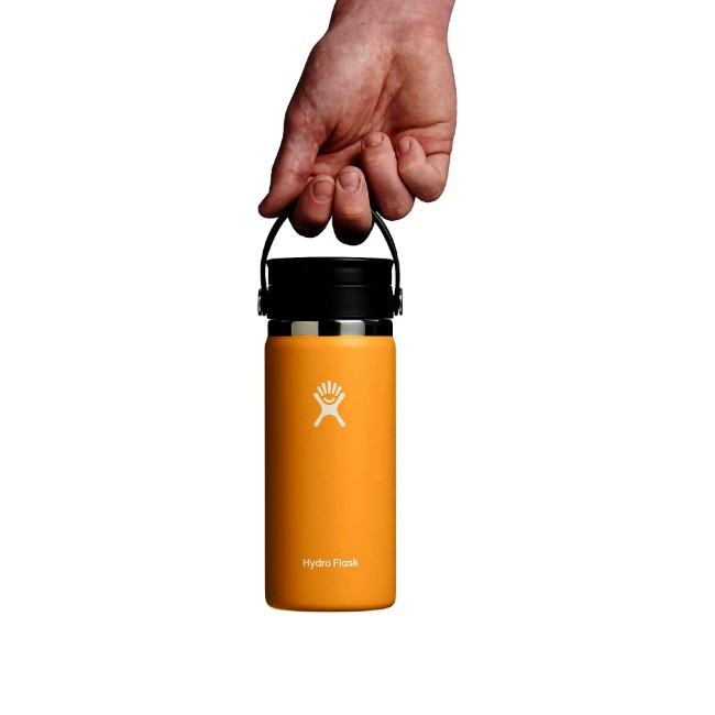 Термоизолирана бутилка, неръждаема стомана, 470 мл, "Wide Sip", Fossil - Hydro Flask