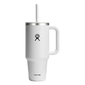 Топлоизолирана чаша, неръждаема стомана, 1.18 л, "All Around Travel", бяла - Hydro Flask