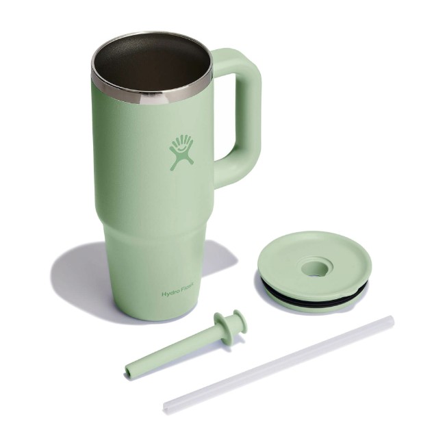 Топлоизолирана чаша, неръждаема стомана, 710 мл, "All Around Travel", Aloe - Hydro Flask