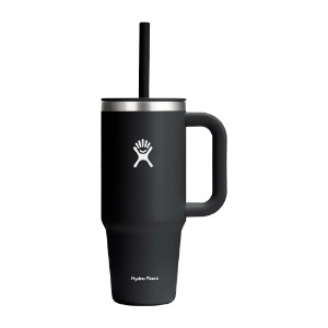 Топлоизолирана чаша, неръждаема стомана, 710 мл, "All Around Travel", черна - Hydro Flask