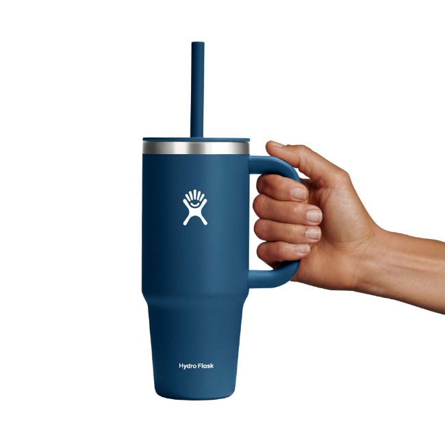 Топлоизолирана чаша, неръждаема стомана, 710 мл, "All Around Travel", Indigo - Hydro Flask