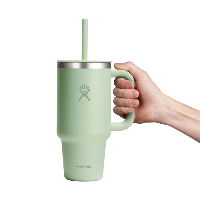 Топлоизолирана чаша, неръждаема стомана, 950 мл, "All Around Travel", Aloe - Hydro Flask