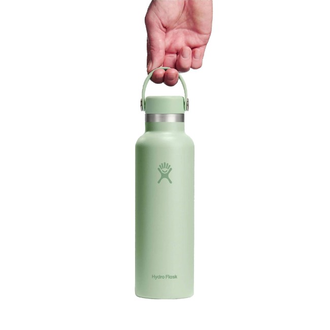 Термоизолирана бутилка, неръждаема стомана, 620 мл, "Standard", Aloe - Hydro Flask