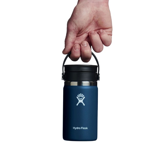 Термоизолираща бутилка, неръждаема стомана, 355 мл, "Wide Sip", Indigo - Hydro Flask