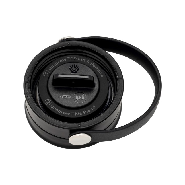 Термоизолираща бутилка, неръждаема стомана, 355 мл, "Wide Sip", Indigo - Hydro Flask