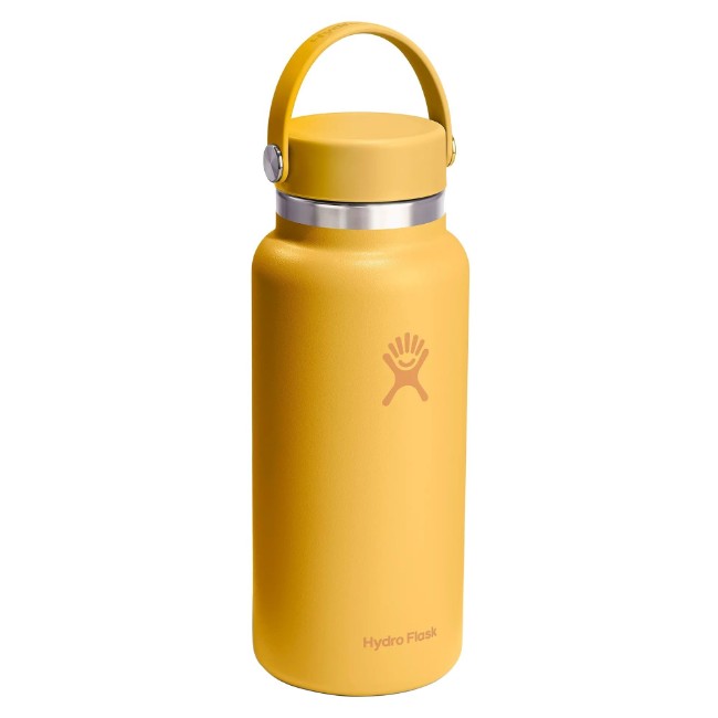 Термоизолирана бутилка, неръждаема стомана, 950 мл, "Wide Mouth", Sunbeam - Hydro Flask