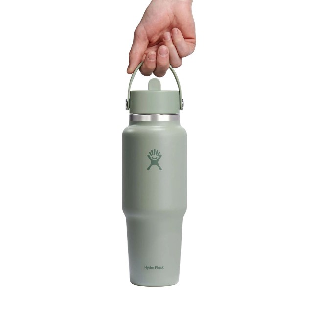 Термоизолирана бутилка, неръждаема стомана, 950 мл, "Wide Straw", Agave - Hydro Flask