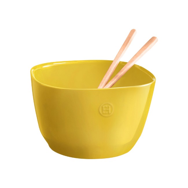 Купа за салата, керамична, 22 см/3,7 л, Provence Yellow - Emile Henry