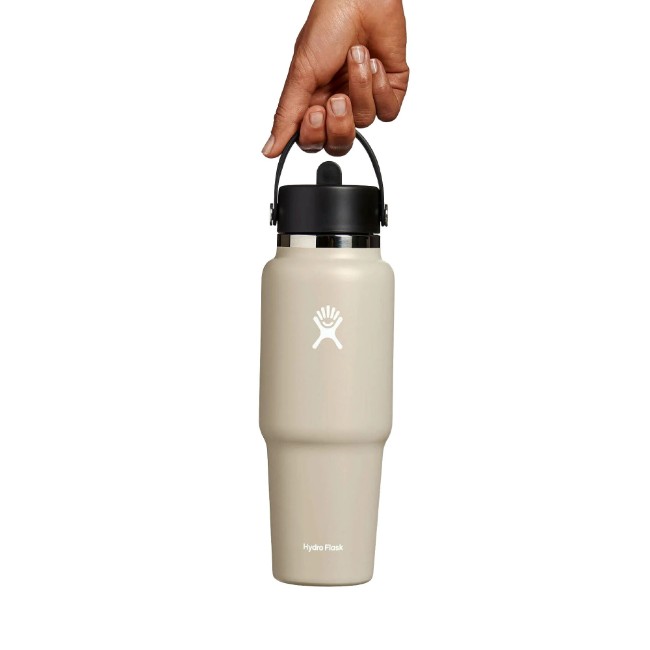 Термоизолирана бутилка, неръждаема стомана, 950 мл, "Wide Straw", Oat - Hydro Flask