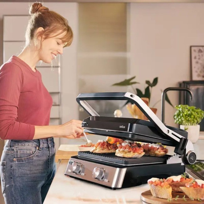 Електрическа скара, 2000W, "MultiGrill 7" - Braun