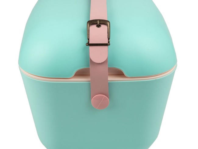 Охладителна кутия, 20 л, "Pop", Cyan - Baby Rose - Polarbox