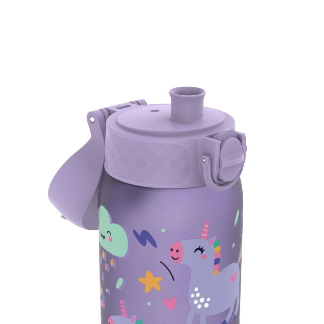 Детска бутилка за вода, recyclon™, 350 мл, Periwinkle, Unicorns - Ion8