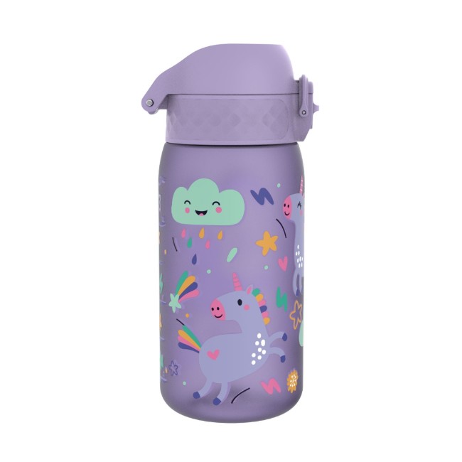 Детска бутилка за вода, recyclon™, 350 мл, Periwinkle, Unicorns - Ion8