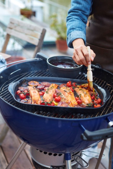 Съд за скара BBQ, керамика, 42.5x27.5 см, Truffle - Emile Henry