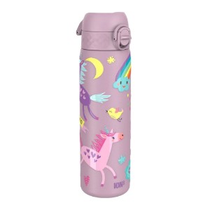 "Slim" бутилка за вода, неръждаема стомана, 500 мл, Unicorns - Ion8