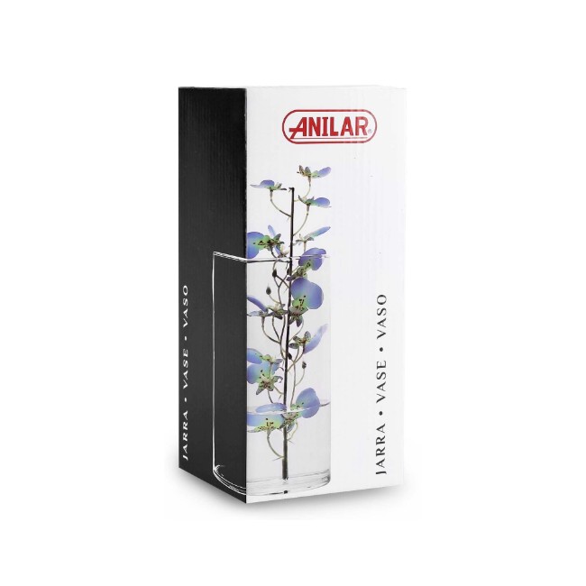 Стъклена ваза, 20 см - Anilar