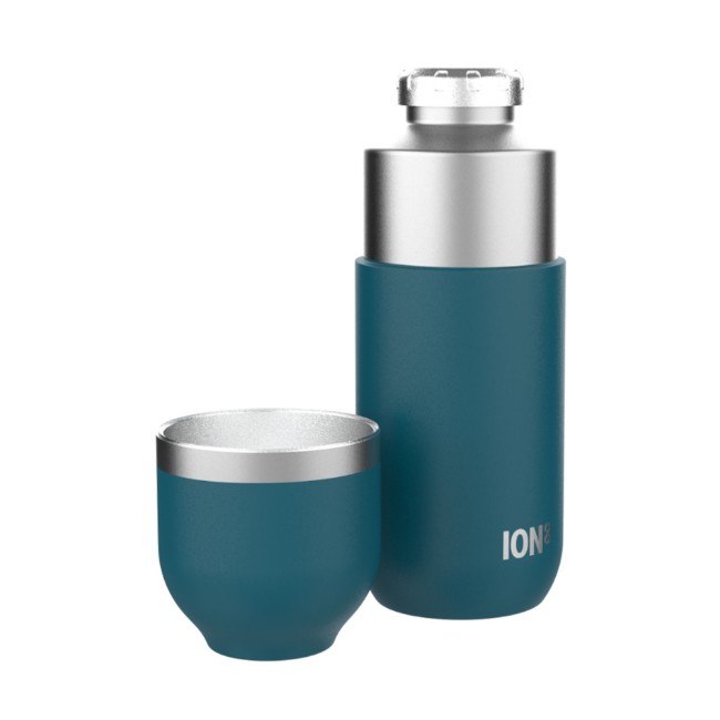 Термос с чаша, неръждаема стомана, 700 мл, "Luma", Deep Teal - Ion8