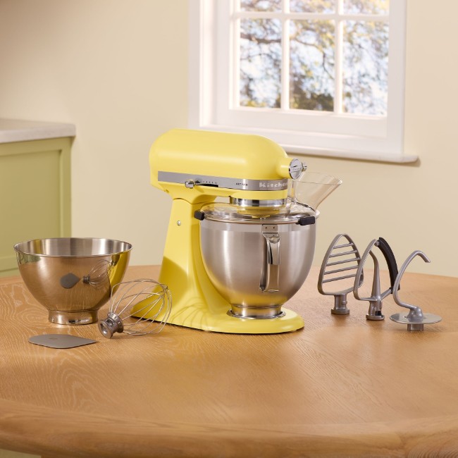 Миксер с купа, 4.7 л, Модел 195, Artisan, Butter - KitchenAid