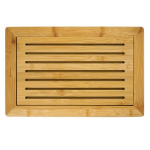 Дъска за рязане на хляб, бамбук, 42 x 28 см, дебелина 2 см - Zokura