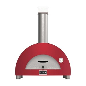 Пещ за пица на дърва Moderno 1 Pizze, червена - Alfa